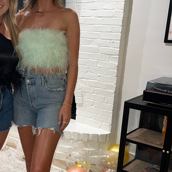 LAMARQUE x REVOLVE Zaina Top in Mint - Picture 2 of 3